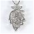 Autre Marque Platin-Halskette mit Diamant - Ansicht 3