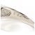 Autre Marque Anello a fascia in platino PT900 con diamante - vista 6