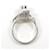 Autre Marque Platinring mit Diamanten - Ansicht 3