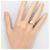 Autre Marque Platinring mit Diamanten - Ansicht 7