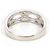 Autre Marque PT900 Platinring mit Diamant - vista 4