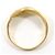 Autre Marque 18K Gelbgold-Ring mit Diamant Golden - Ansicht 3