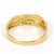 Autre Marque 18K Gelbgold-Ring mit Diamant Golden - Ansicht 4