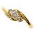Autre Marque 18K Gelbgold-Ring mit Diamant Golden