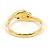 Autre Marque 18K Gelbgold-Ring mit Diamant Golden - Ansicht 4