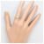 Autre Marque 18K Gelbgold-Ring mit Diamant Golden - Ansicht 7