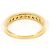 Autre Marque 18K Gelbgold-Ring mit Diamant Golden - Ansicht 4