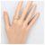Autre Marque 18K Gelbgold-Ring mit Diamant Golden - Ansicht 7