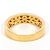 Autre Marque 18K Gelbgold-Ring mit Diamant Golden - Ansicht 4