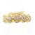 Autre Marque 18K Gelbgold-Ring mit Diamant Golden