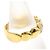 Autre Marque 18K Gelbgold-Ring mit Diamant Golden - Ansicht 3