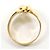 Autre Marque 18K Gelbgold-Ring mit Diamant Golden - Ansicht 3