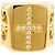 Autre Marque 18K Gelbgold-Ring mit Diamanten Golden - Ansicht 2