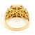 Autre Marque 18K Gelbgold-Ring mit Diamanten Golden - Ansicht 4