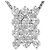 Autre Marque Collana in oro bianco 18K e diamanti D'oro