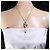 Autre Marque 18K Gelbgold- und Platinhalskette mit Diamant Golden - Ansicht 6