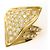 Autre Marque 18K Gelbgold-Ring mit Diamant Golden