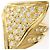 Autre Marque 18K Gelbgold-Ring mit Diamant Golden - Ansicht 2