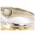Autre Marque 18K Gelbgold- und Platin-Diamantring Golden - Ansicht 5