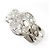 Autre Marque PT900 Platinring mit Diamant