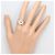 Autre Marque PT900 Platinring mit Diamant - Ansicht 6