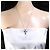 Autre Marque Elegante collana in oro bianco 18K con diamante D'oro - vista 6