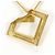 Autre Marque Collana in oro giallo 18K con diamante D'oro - vista 3
