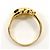 Autre Marque 18K Gelbgold-Ring mit Diamant Golden - Ansicht 3