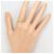 Autre Marque 18K Gelbgold-Ring mit Diamant Golden - Ansicht 7