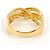Autre Marque 18K Gelbgold Diamantring Golden - Ansicht 4