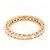 Autre Marque 18K Roségold-Ring mit Diamant Golden - Ansicht 4