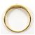 Autre Marque Anello a fascia in oro giallo 18K con diamante D'oro - vista 3