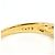 Autre Marque Anello a fascia in oro giallo 18K con diamante D'oro - vista 6