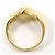 Autre Marque 18K Gelbgold-Ring mit Diamant Golden - Ansicht 3