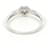 Autre Marque Platinring mit Diamanten - Ansicht 3