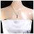 Autre Marque Collana in platino con diamante marrone - vista 6