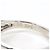 Autre Marque PT900 Platinring mit Diamant - Ansicht 5