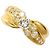 Autre Marque 18K Gelbgold-Ring mit Diamant Golden