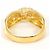 Autre Marque 18K Gelbgold-Ring mit Diamant Golden - Ansicht 4