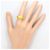 Autre Marque 24K Gelbgold Diamantring Golden - Ansicht 7
