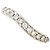 Autre Marque Platinring mit blauem Diamanten