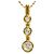 Autre Marque Collana in oro giallo 18K con diamante D'oro