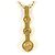 Autre Marque Collana in oro giallo 18K con diamante D'oro - vista 3