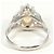 Autre Marque Platinring mit Opal und Diamant - Ansicht 5