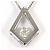 Autre Marque 18K Weißgoldkette mit Diamant Golden