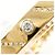 Autre Marque Bracciale con charm in oro giallo 18K con diamanti D'oro - vista 2