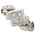 Autre Marque 18K Weißgold Diamantring Golden