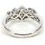 Autre Marque 18K Weißgold Diamantring Golden - Ansicht 4