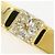 Autre Marque 18K Gelbgold-Ring mit Diamant Golden - Ansicht 2