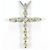 Autre Marque Collana in oro bianco 18K con diamante giallo D'oro